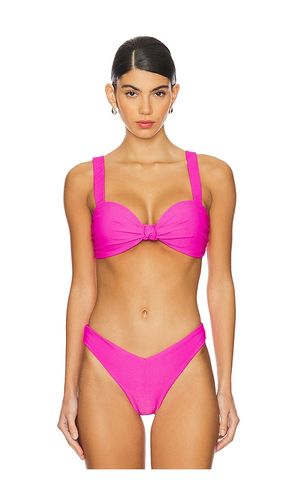 Sophia Bikini Top in Pink. - size L (also in M, S, XL, XS) - BEACH RIOT - Modalova