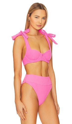Blair Bikini Top in Pink. - size M (also in XS) - BEACH RIOT - Modalova