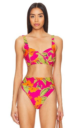 Paulina Bikini Top in Pink. - size L (also in M, S, XS) - BEACH RIOT - Modalova