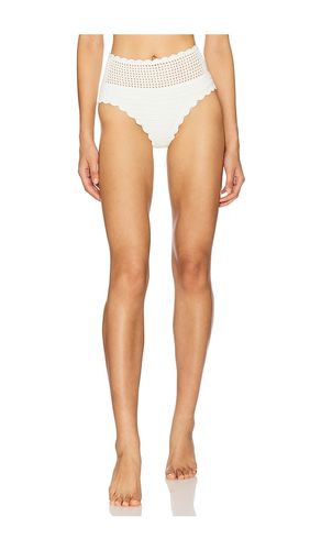 Wyatt Bikini Bottom in Ivory. - size S (also in M) - BEACH RIOT - Modalova