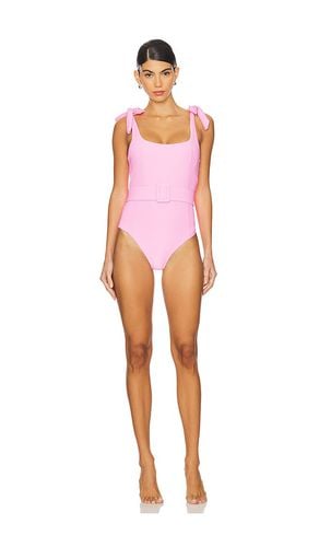 Sydney Belted One Piece in Pink. - size L (also in M, S, XL, XS) - BEACH RIOT - Modalova