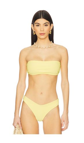 Kelsey Bikini Top in Yellow. - size M (also in S, XL, XS) - BEACH RIOT - Modalova