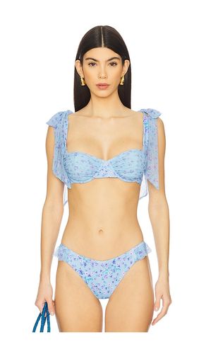 Drea Bikini Top in Blue. - size L (also in M, S, XL, XS) - BEACH RIOT - Modalova