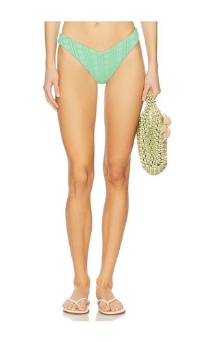 Vanessa Bikini Bottom in Green. - size L (also in M, S, XL, XS) - BEACH RIOT - Modalova