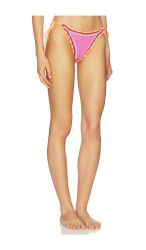 Soleil Side Tie Bikini Bottom in Pink. - size L (also in M) - BEACH RIOT - Modalova