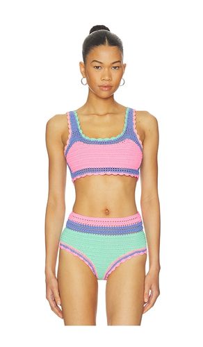 Andy Bikini Top in Pink,Blue. - size L (also in M, S, XL, XS) - BEACH RIOT - Modalova