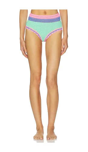 Karmen Bikini Bottom in Pink,Blue. - size S (also in M) - BEACH RIOT - Modalova