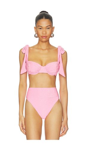 Drea Bikini Top in Pink. - size L (also in M, S, XS) - BEACH RIOT - Modalova