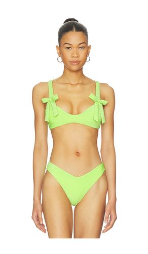 Darlene Bikini Top in Green. - size L (also in M, S, XL, XS) - BEACH RIOT - Modalova