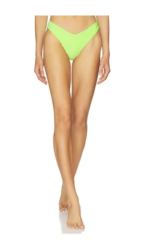 Vanessa Bikini Bottom in Green. - size L (also in M, S, XL, XS) - BEACH RIOT - Modalova