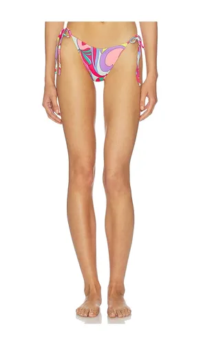 Fleur Bikini Bottom in Pink. - size L (also in M, S) - BEACH RIOT - Modalova
