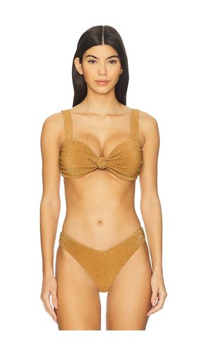 X REVOLVE Sophia Bikini Top in Brown. - size L (also in M, S, XS) - BEACH RIOT - Modalova