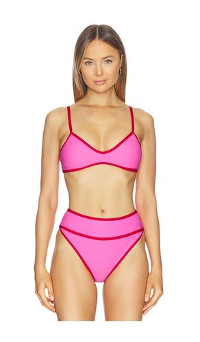 Leona Bikini Top in Pink. - size S (also in XS, M, L, XL) - BEACH RIOT - Modalova