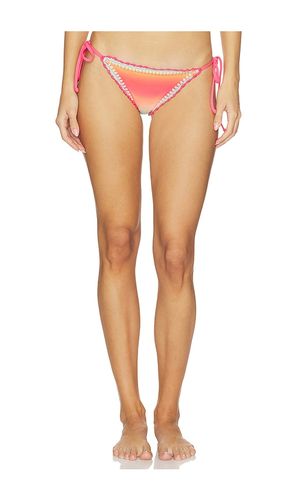 Soleil Side Tie Bikini Bottom in Orange,Mint. - size L (also in M, S, XS) - BEACH RIOT - Modalova