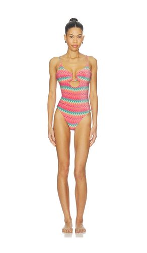Lindy One Piece in Coral,Mint. - size L (also in M, S, XL) - BEACH RIOT - Modalova
