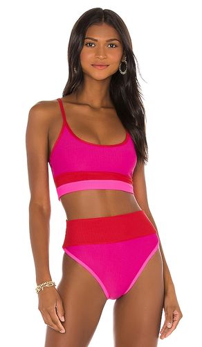 Eva Bikini Top in Fuchsia. - size XS (also in S) - BEACH RIOT - Modalova