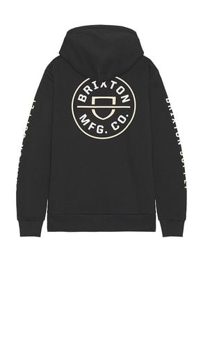 Crest Hoodie in Black. - size L (also in M, S, XL/1X) - Brixton - Modalova