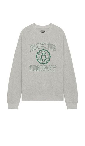 University Crew Sweater in Grey. - size L (also in M, S, XL/1X) - Brixton - Modalova