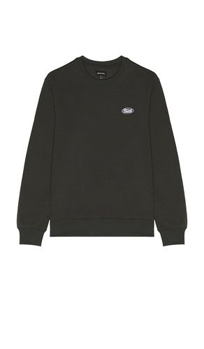 Parsons Patch Crew Neck Sweatshirt in Charcoal. - size L (also in M, S) - Brixton - Modalova