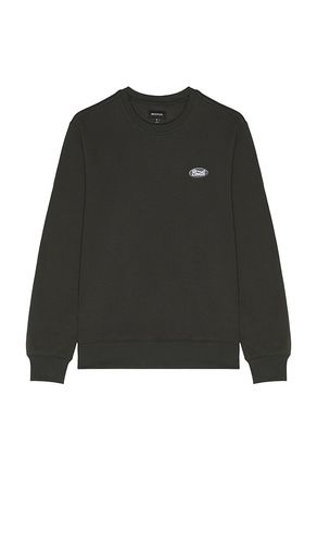 Parsons Patch Crew Neck Sweatshirt in Charcoal. - size M (also in S) - Brixton - Modalova