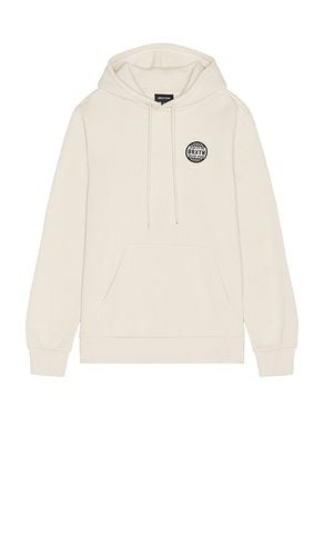 Gateway Patch Hoodie in Cream. - size L (also in M, S, XL/1X) - Brixton - Modalova