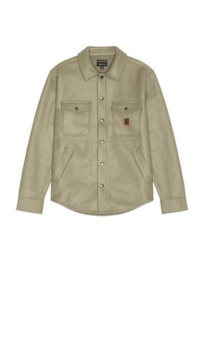 Durham Felted Stretch Jacket in Sage. - size L (also in M, S, XL/1X) - Brixton - Modalova