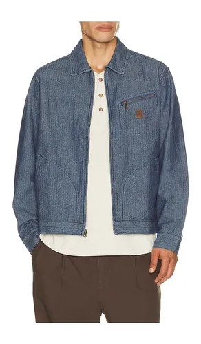 Mechanic Garage Zip Jacket in Blue. - size L (also in S, XL/1X) - Brixton - Modalova