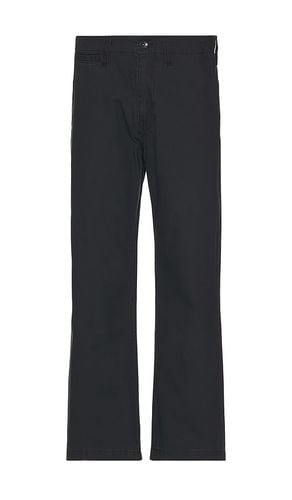 Surplus Herringbone Relaxed Trousers in Black. - size 32 (also in 34, 36) - Brixton - Modalova