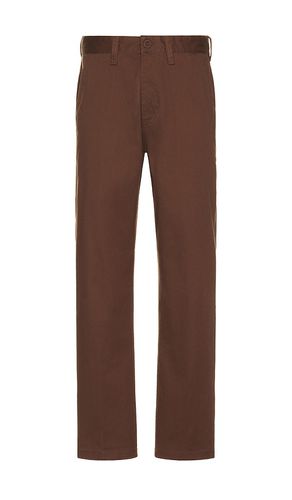 Choice Chino Relaxed Pant in Brown. - size 32 (also in 34, 36) - Brixton - Modalova