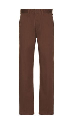 Choice Chino Relaxed Pant in Brown. - size 32 (also in 34) - Brixton - Modalova