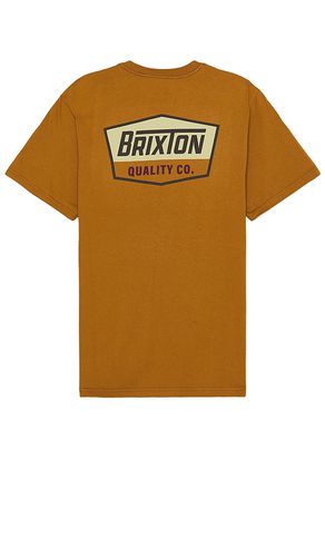 Camiseta en color marrón talla L en - Brown. Talla L (también en M) - Brixton - Modalova