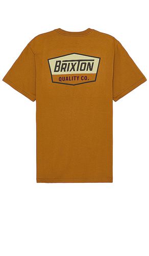 Camiseta en color marrón talla L en - Brown. Talla L (también en M, S) - Brixton - Modalova