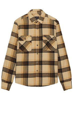 Bowery flannel in color brown size L in & - Brown. Size L (also in M, S, XL) - Brixton - Modalova