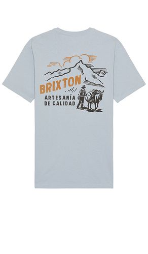 Camiseta en color azul talla L en - Blue. Talla L (también en M, S, XL/1X) - Brixton - Modalova