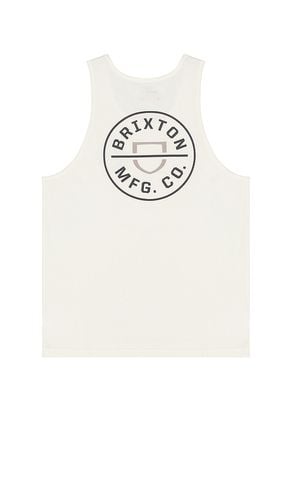 Crest Tank Top in White. - size M (also in S) - Brixton - Modalova