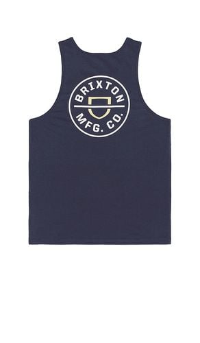 Crest Tank Top in Blue. - size M (also in XL/1X) - Brixton - Modalova