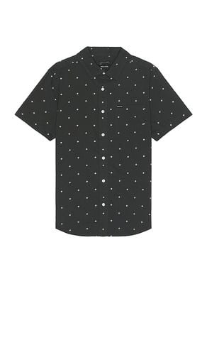 Charter Print Short Sleeve Shirt in Black. - size M (also in XL/1X) - Brixton - Modalova