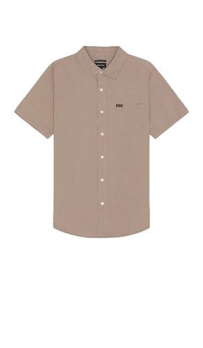 Charter Sol Wash Short Sleeve Shirt in Tan. - size L (also in M, S) - Brixton - Modalova