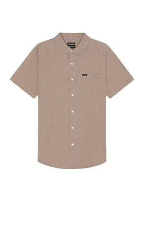 Charter Sol Wash Short Sleeve Shirt in Tan. - size M (also in S) - Brixton - Modalova