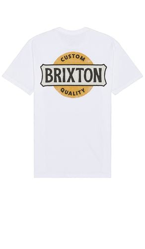 Wendall Short Sleeve Tailored Tee in . - size M (also in S, XL/1X) - Brixton - Modalova