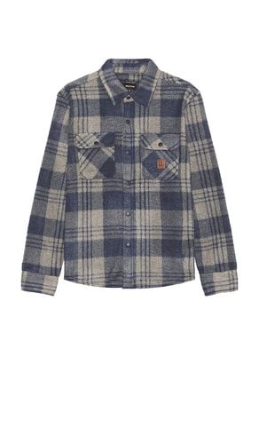 Bowery Arctic Fleece Flannel in Blue. - size L (also in M, S) - Brixton - Modalova