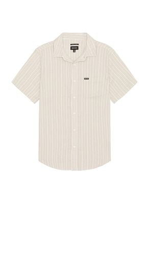 Charter Stripe Sleeve Shirt in Light Grey. - size M (also in S) - Brixton - Modalova