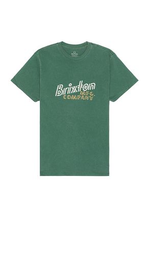Camiseta en color verde talla L en - Green. Talla L (también en M, S, XL/1X) - Brixton - Modalova