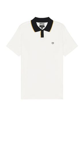 Mod flex short sleeve polo en color blanco talla L en & - White. Talla L (también en M, S, XL/1X) - Brixton - Modalova