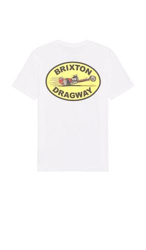 Camiseta dragway en color talla L en - White. Talla L (también en M, S) - Brixton - Modalova