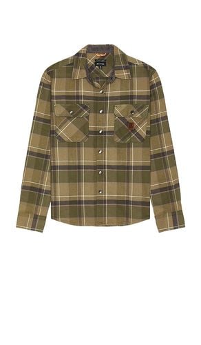 Builders Bowery Flannel in Green. - size L (also in M, S) - Brixton - Modalova