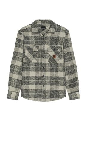 Bowery Heavyweight Flannel in Grey. - size L (also in M, S) - Brixton - Modalova