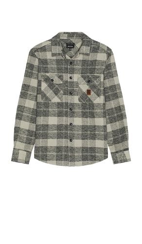 Bowery Heavyweight Flannel in Grey. - size L (also in M, S, XL/1X) - Brixton - Modalova