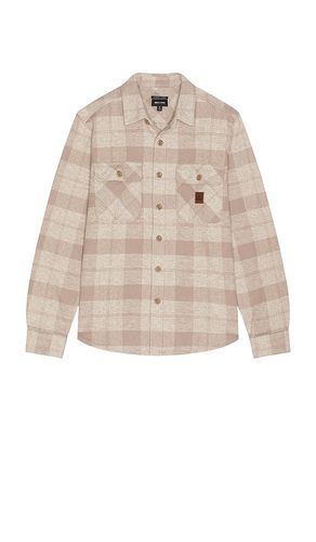 Bowery Heavyweight Flannel in Brown. - size L (also in M, S, XL/1X) - Brixton - Modalova