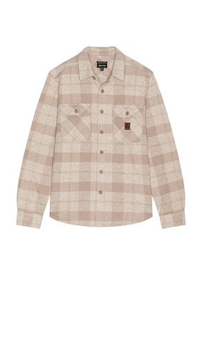 Bowery Heavyweight Flannel in Brown. - size M (also in S, XL/1X) - Brixton - Modalova